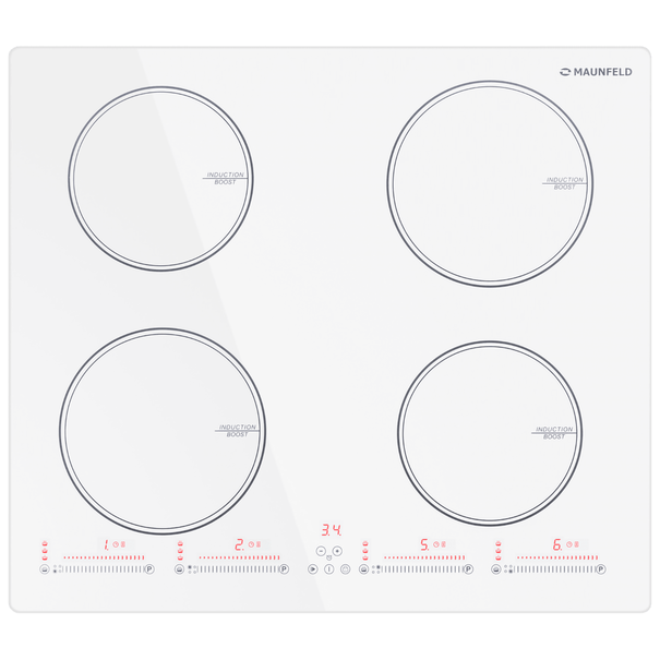 Индукционная варочная панель MAUNFELD CVI594S (Белый)