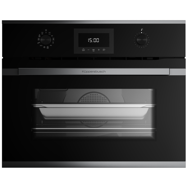 Компактный духовой шкаф с паром Kuppersbusch CBD 6340.0 S (Silver Chrome)
