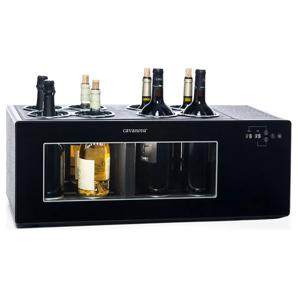 Охладитель вина Cavanova OW8CD (Черный)
