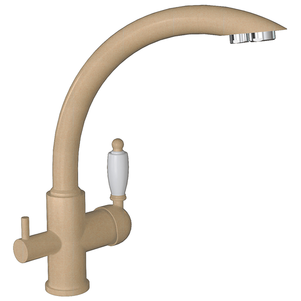 Смеситель для кухни Florentina ШАЛЕ FL (Бежевый)