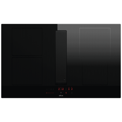 Индукционная варочная панель с вытяжкой Elica NIKOLATESLA VELVET BL/A/83 (Черный)