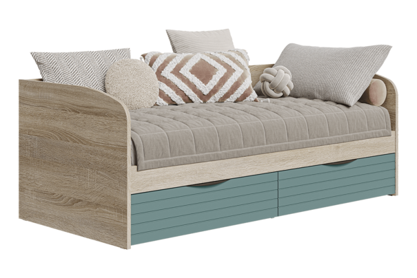 Кровать 1 Sonoma Colors (сумеречный синий)