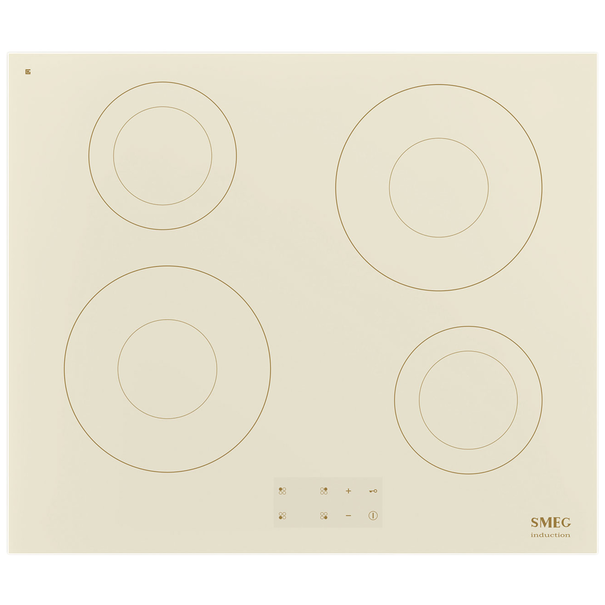Индукционная варочная панель Smeg SI2641DP (Кремовый)
