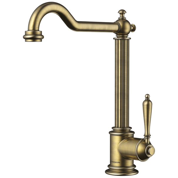 Смеситель для кухни OMOIKIRI Toshima (Античная латунь (022))