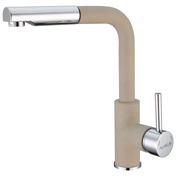 Смеситель для кухни Alveus Siros-P (Бежевый)