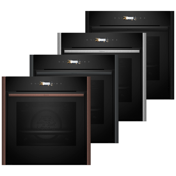 Электрический духовой шкаф NEFF B59CR72Y0 (Черный (Без фурнитуры))