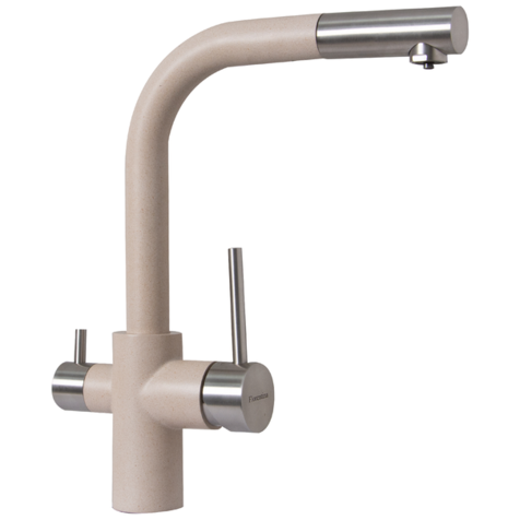 Смеситель для кухни Florentina КРИСТАЛЛ FL (Песочный)