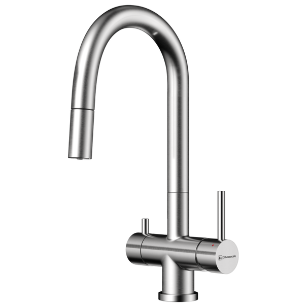 Смеситель для кухни OMOIKIRI Akita-S (Нержавеющая сталь)