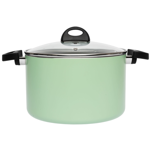 Кастрюля с крышкой 24см 6.6л BergHOFF Eclipse (Светло-зеленый)