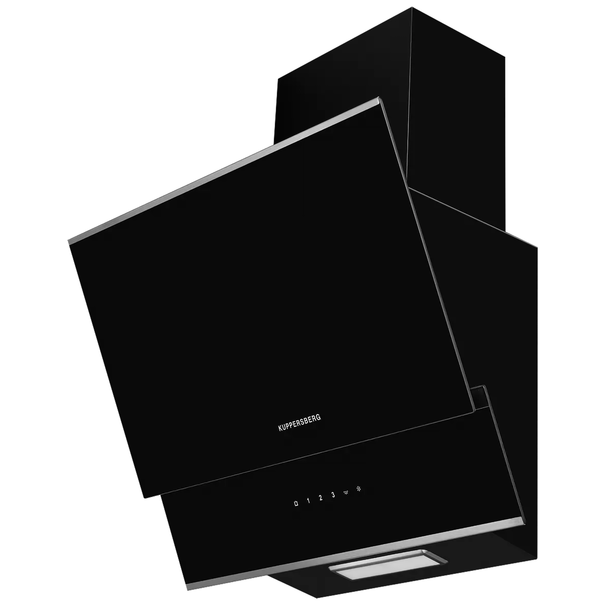 Наклонная вытяжка KUPPERSBERG F 600 (Черный / Нержавеющая сталь)