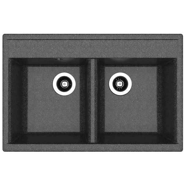 Кухонная мойка Dr. Gans АСТРА 780 (Черный)