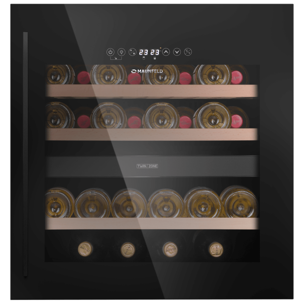 Встраиваемый винный шкаф MAUNFELD MBWC-92DM36 (Черный)