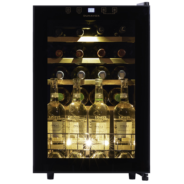 Винный шкаф Dunavox DXFH-20.62 (Черный)