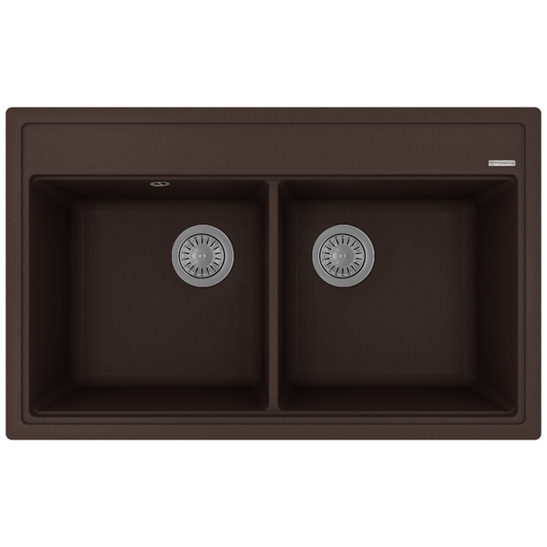 Кухонная мойка Florentina ЛИПСИ 820 (Брауни)