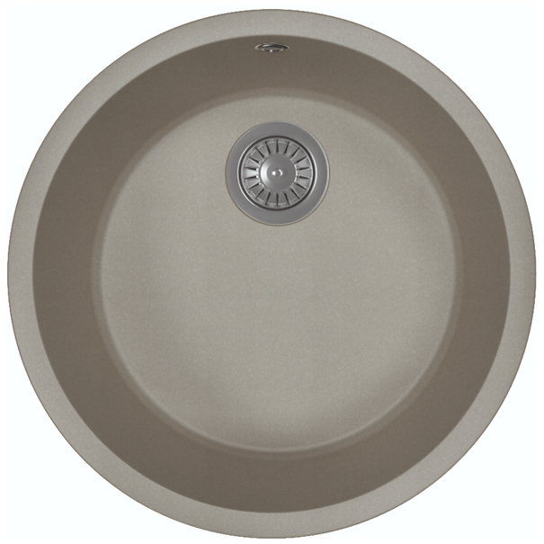 Кухонная мойка Florentina ВЕГА ЗЕРО (Серый шелк)