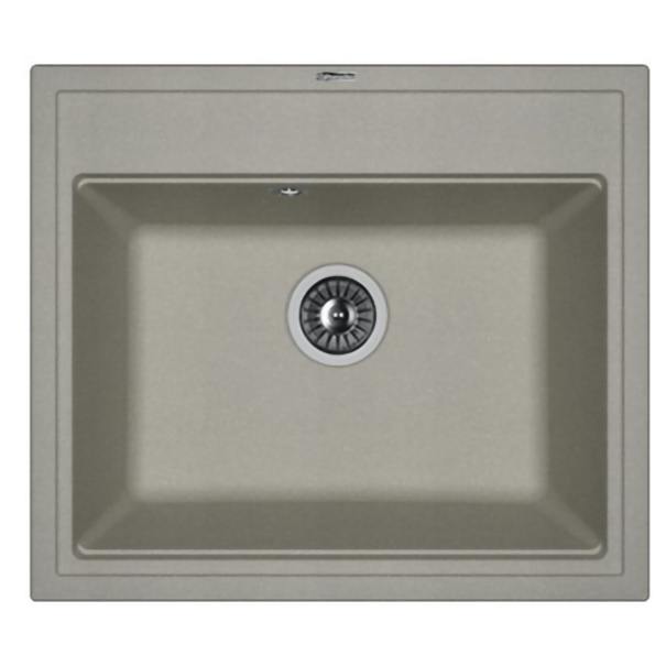 Кухонная мойка Florentina ЛИПСИ 600 (Серый шелк)
