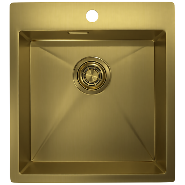 Кухонная мойка GRANULA 4600 (Золото сатин)