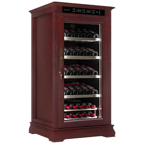 Винный шкаф Meyvel MV66-WM1-C (Махагон)