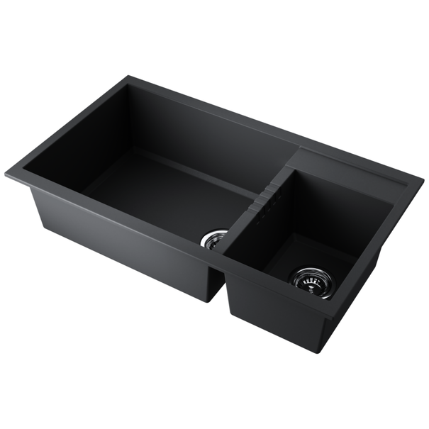 Кухонная мойка OMOIKIRI Tedori 86-2-LB (Черный)