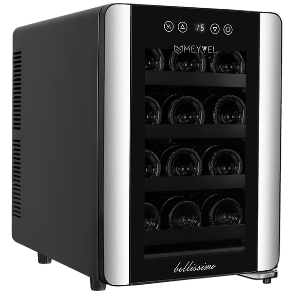 Винный шкаф Meyvel MV12-BSF1 (easy) (Нержавеющая сталь)