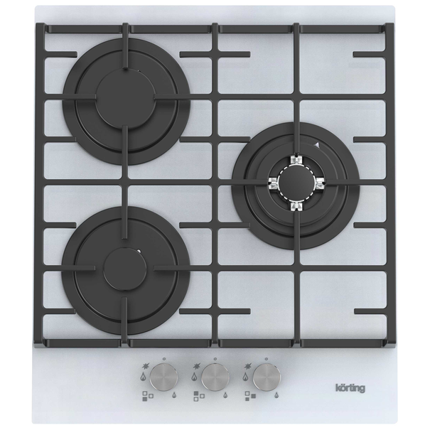 Газовая варочная панель Korting HGG 4825 CT (Белый)