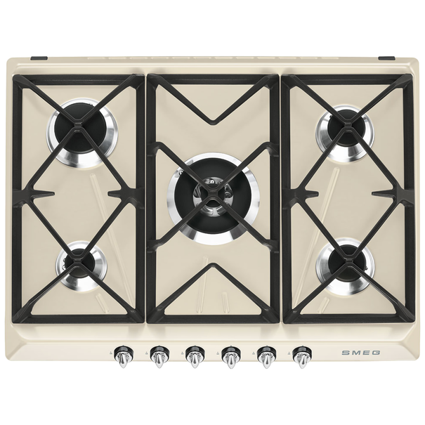 Газовая варочная панель Smeg SR975 (Кремовый)