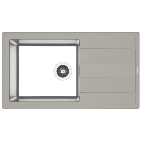 Кухонная мойка Florentina КОМБИ 860 (Грей)