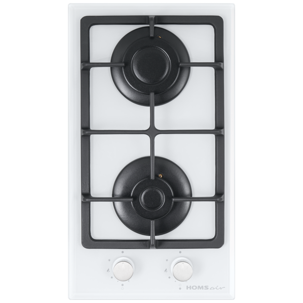 Газовая варочная панель HOMSair HGG323GC (Белый)