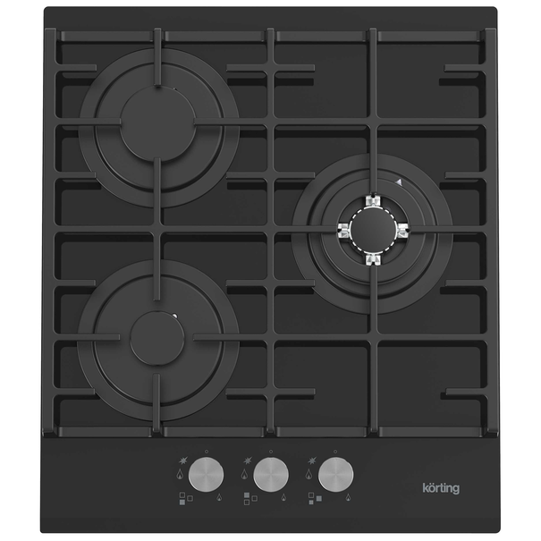 Газовая варочная панель Korting HGG 4825 CT (Черный)