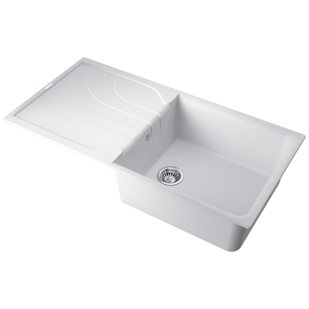 Кухонная мойка OMOIKIRI Yasugata 100 (Белый)