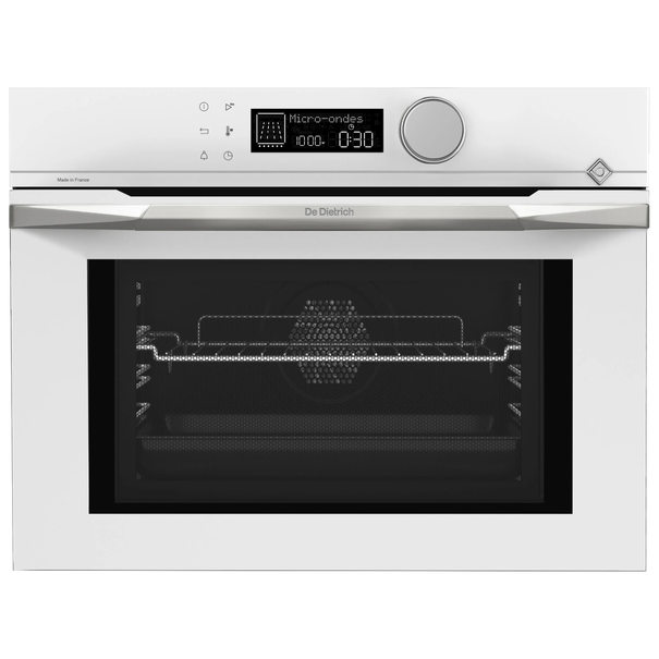 Компактный духовой шкаф с свч De Dietrich DKC4536 (Белый)