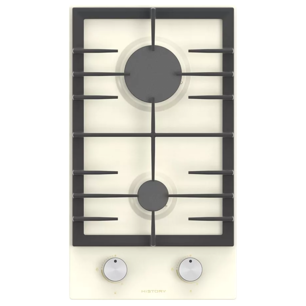 Газовая варочная панель HiSTORY HGE320C F (Бежевый)