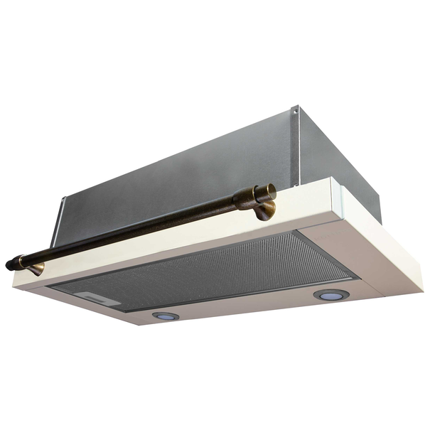 Вытяжка с выдвижным экраном Korting KHP 6617 R (Слоновая кость)