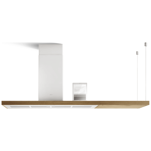 Островная Т-образная вытяжка Elica BIO ISLAND /A/120X53 ROVERE (Белый)