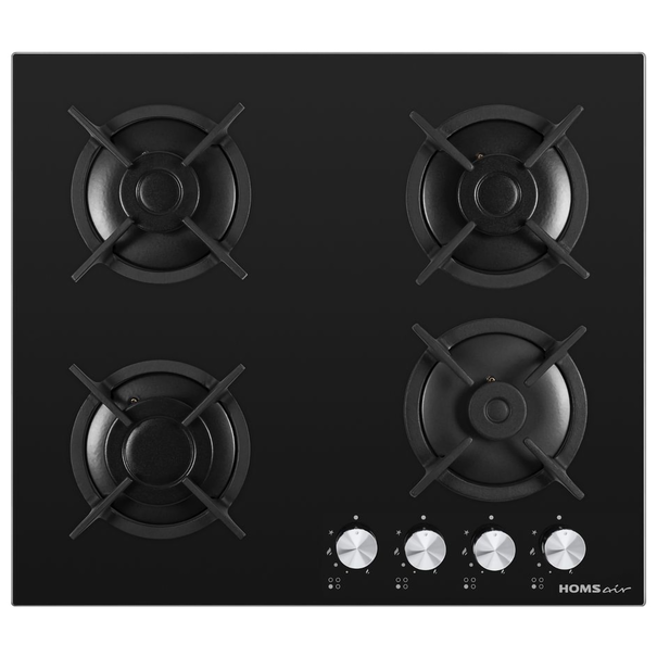 Газовая варочная панель HOMSair HGG641 (Черный)
