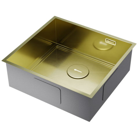 Кухонная мойка OMOIKIRI Kasen 48-26-INT (Светлое золото)