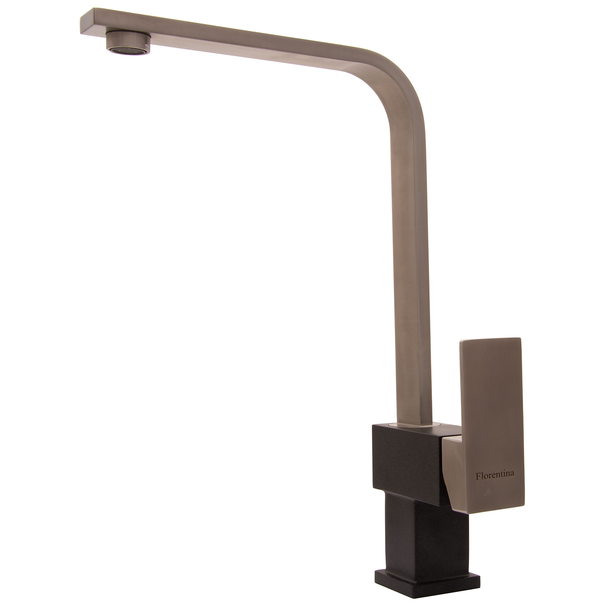 Смеситель для кухни Florentina СИЛЬВЕР FL (Антрацит)