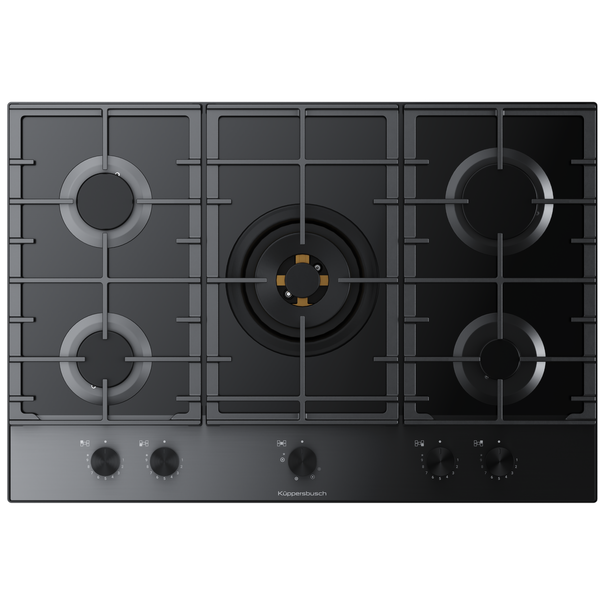 Газовая варочная панель Kuppersbusch KG 7850.0 SE-E5 (Черный)