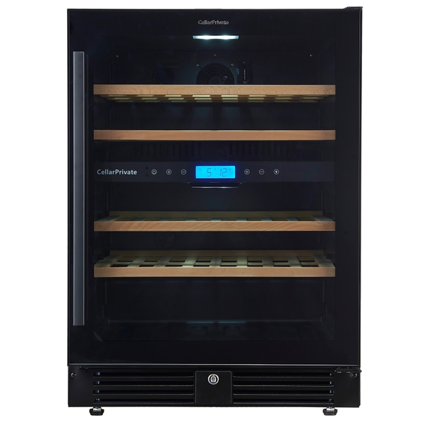 Встраиваемый винный шкаф Cellar Private CP043-2T (Черный)
