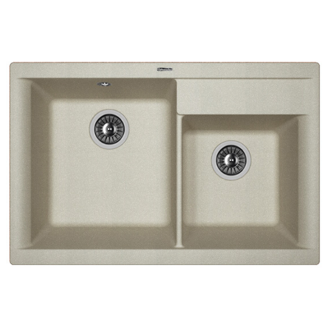 Кухонная мойка Florentina КАССИ 780 (Грей)