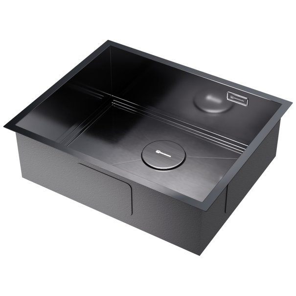 Кухонная мойка OMOIKIRI Kasen 54-16-INT (Вороненая сталь)