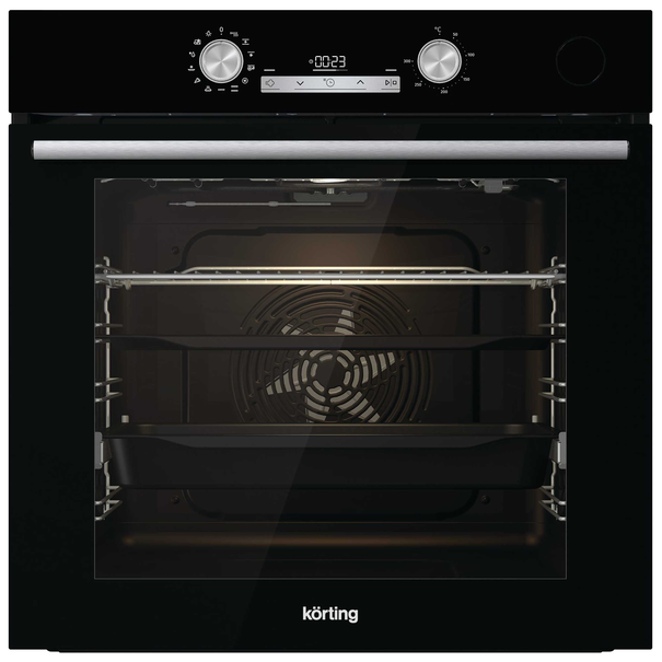 Электрический духовой шкаф с паром Korting OKB 8951 E ST (Черный)