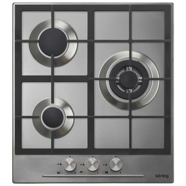 Газовая варочная панель Korting HG 465 CT (Нержавеющая сталь)