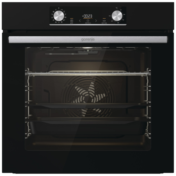 Электрический духовой шкаф с паром Gorenje BOSX6737E03 (Черный)