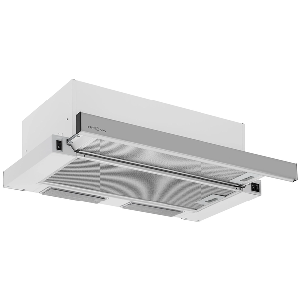 Вытяжка с выдвижным экраном Krona VENDY 600 (1 мотор) (Нержавеющая сталь)