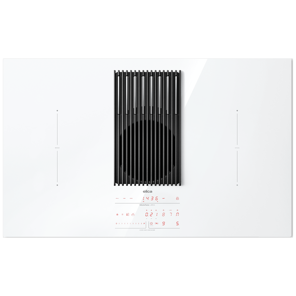 Индукционная варочная панель с вытяжкой Elica NIKOLATESLA LIBRA EVO /A/83 (Белый)