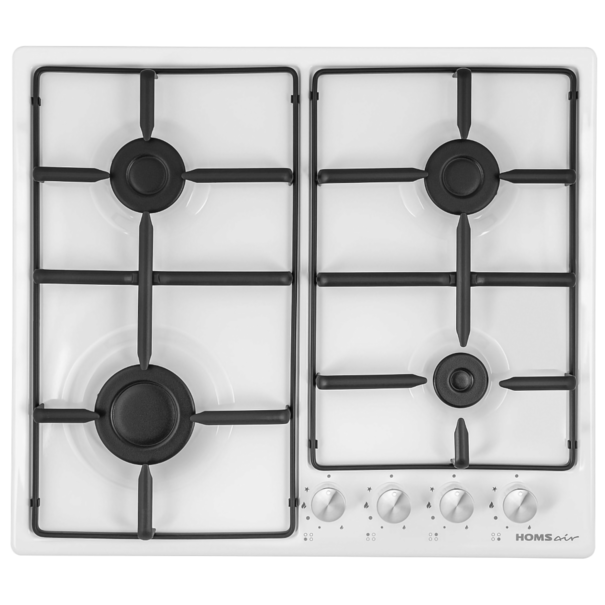 Газовая варочная панель HOMSair HGE643 (Белый)
