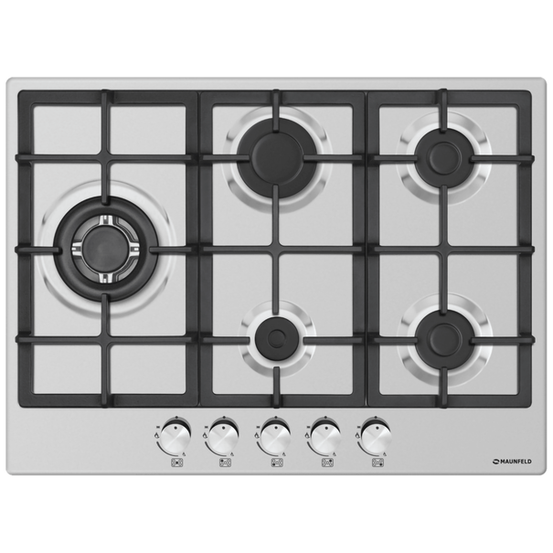 Газовая варочная панель MAUNFELD EGHS.75.33C /G (Нержавеющая сталь)
