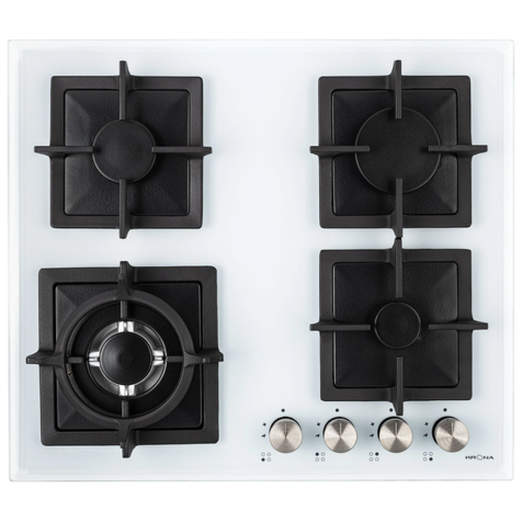 Газовая варочная панель Krona CALORE 60 (Белый)