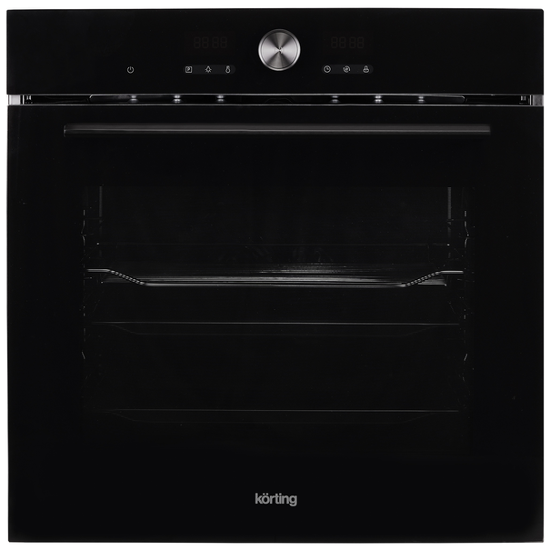 Электрический духовой шкаф с свч Korting OKB 1680 GN MW (Черный)